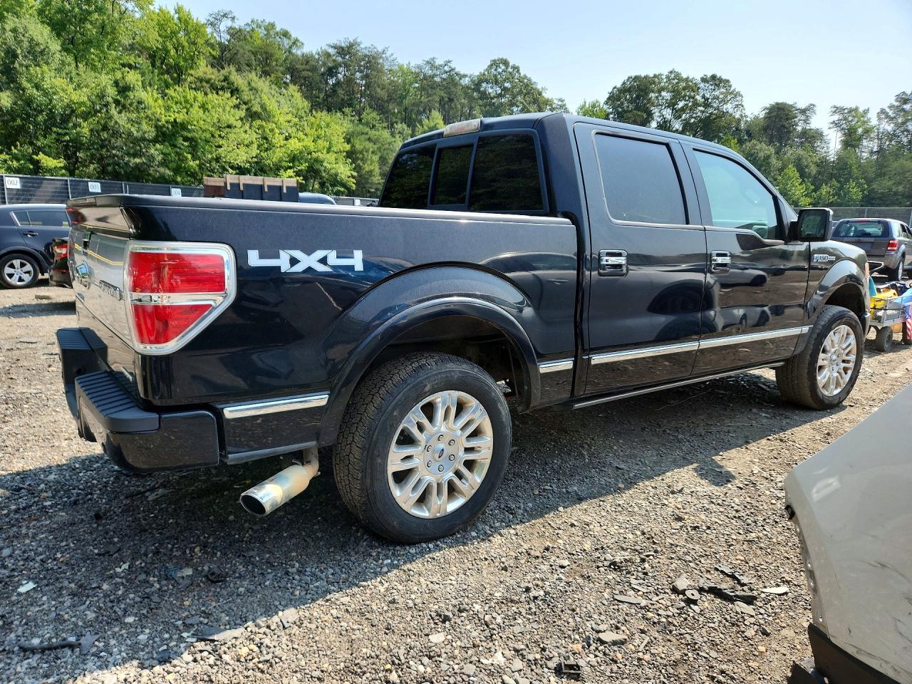 2012 Ford F150 Supercrew Black vin: 1FTFW1EF7CFA02647