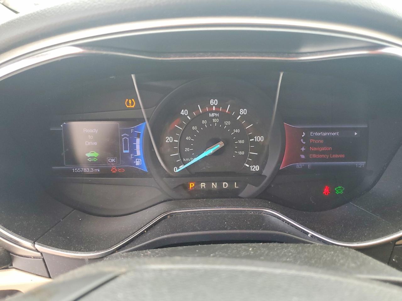 2013 Ford Fusion Se Hybrid Red vin: 3FA6P0LUXDR232976