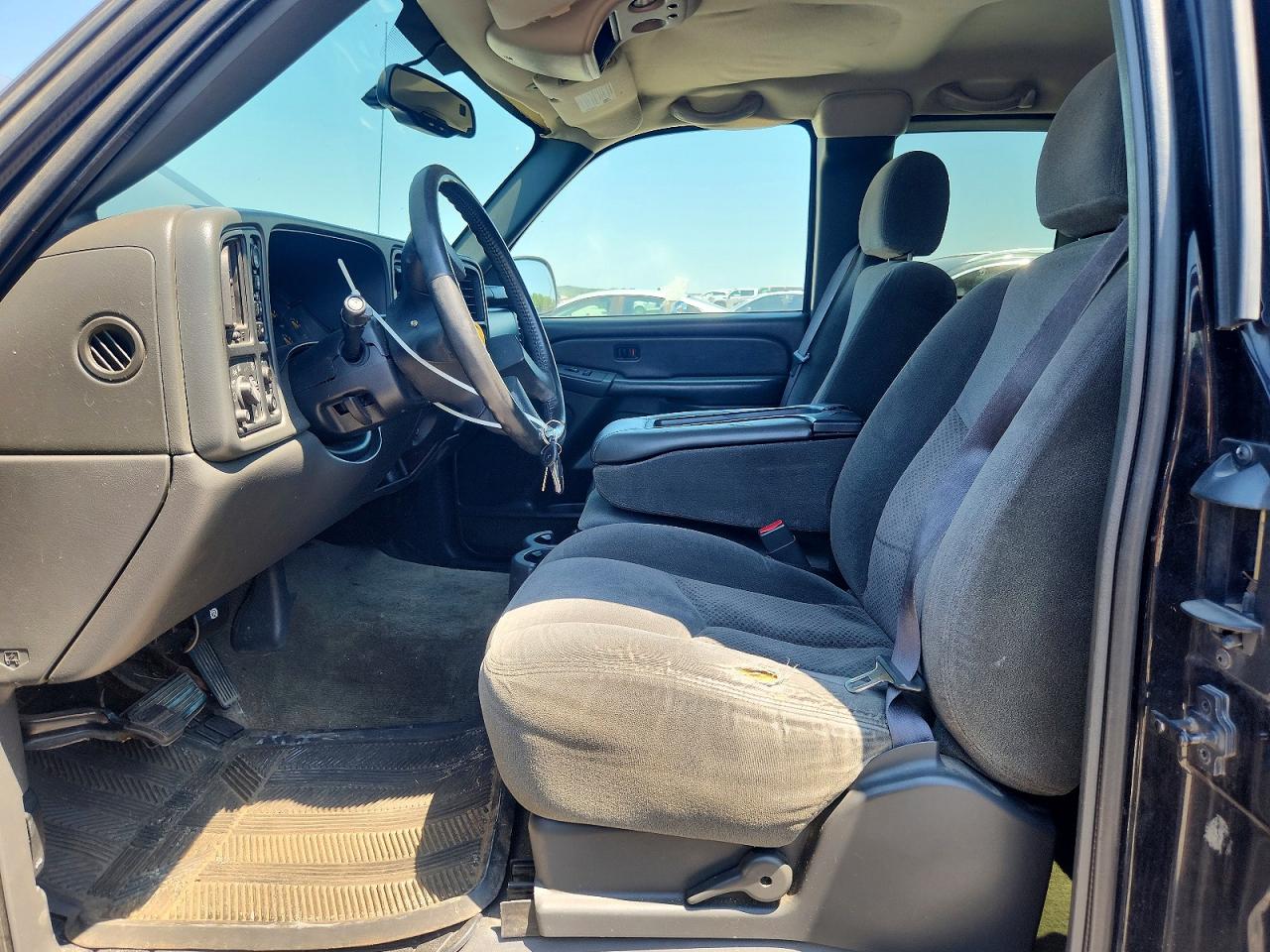 2004 Chevrolet Silverado K1500 Black vin: 1GCEK19T14E135449