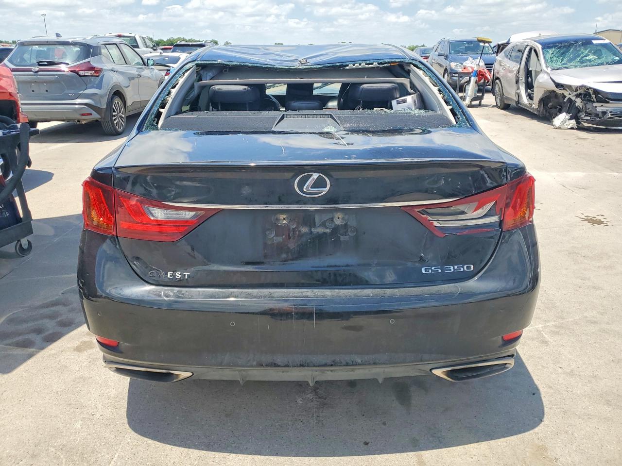 2014 Lexus Gs 350 Black vin: JTHBE1BL3E5043943