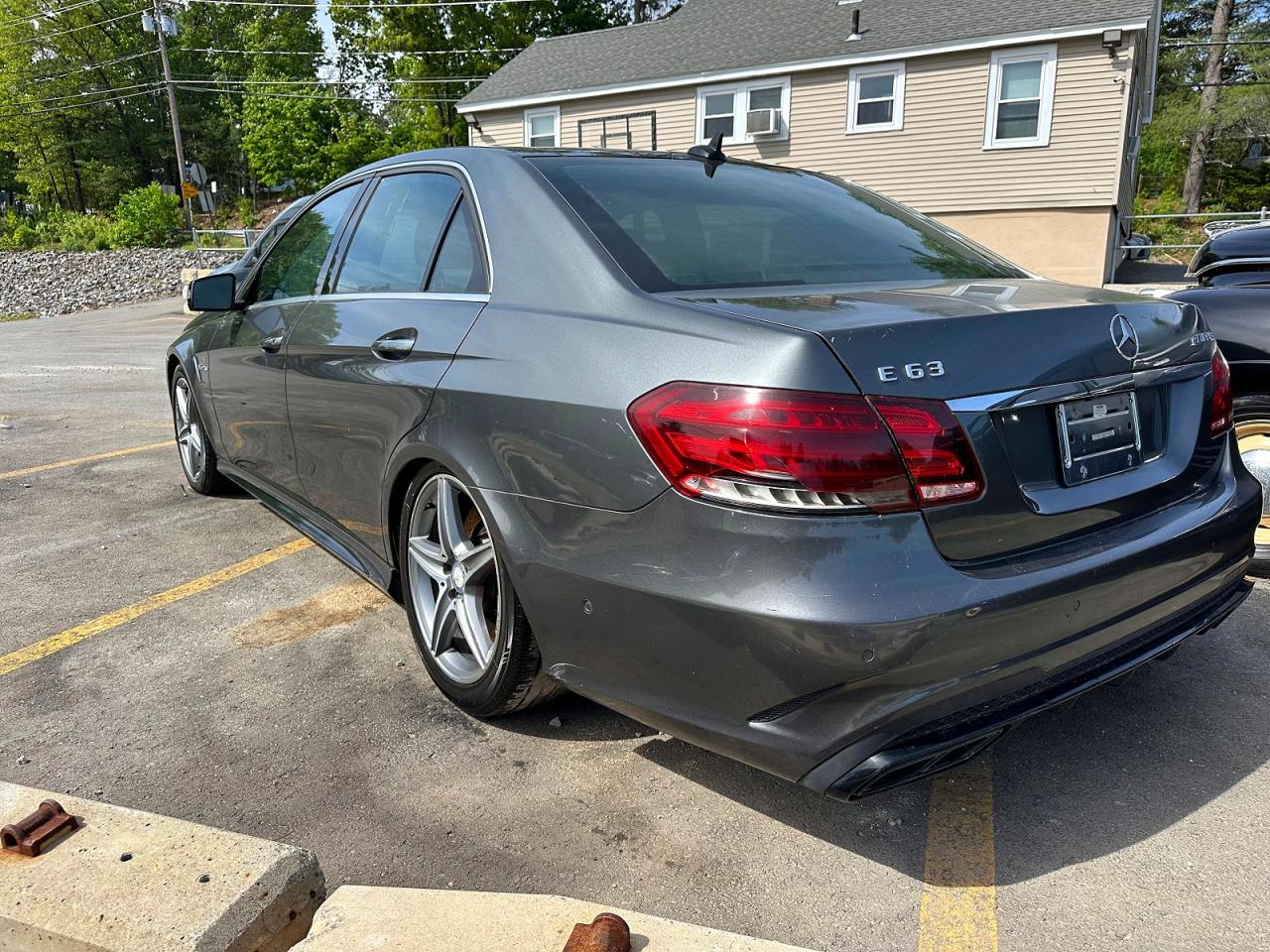 2014 Mercedes-benz E 63 Amg-s Серый vin: WDDHF7GB6EA940456