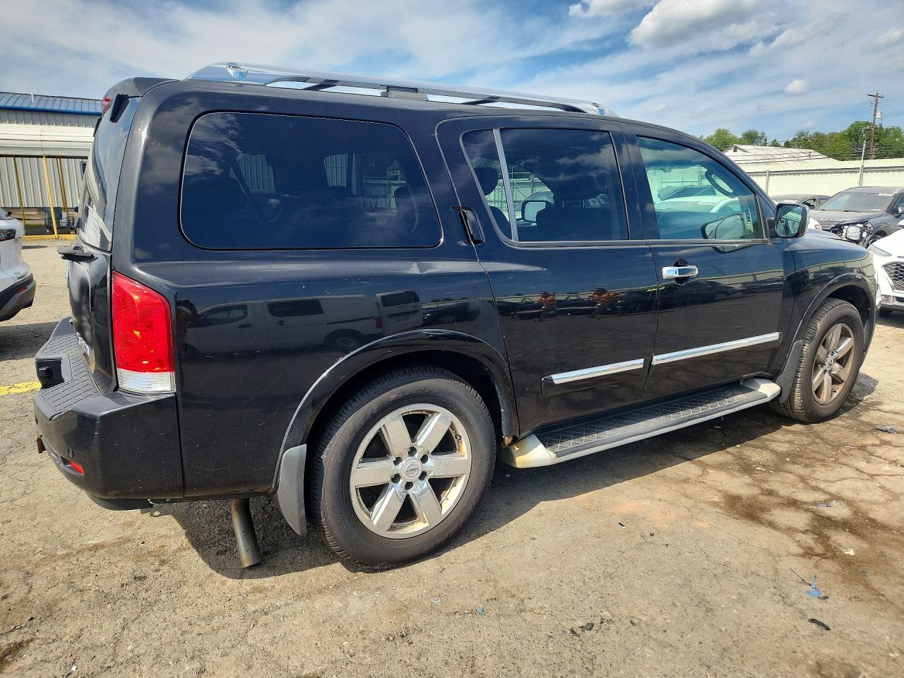 2010 Nissan Armada Platinum Черный vin: 5N1AA0NE5AN609915