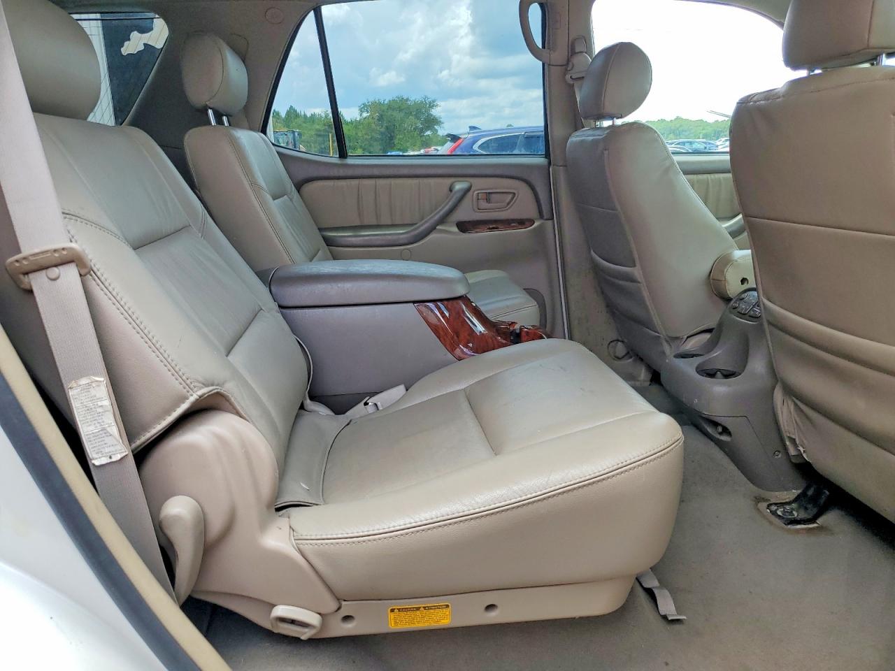 2007 Toyota Sequoia Limited Белый vin: 5TDZT38A87S286829
