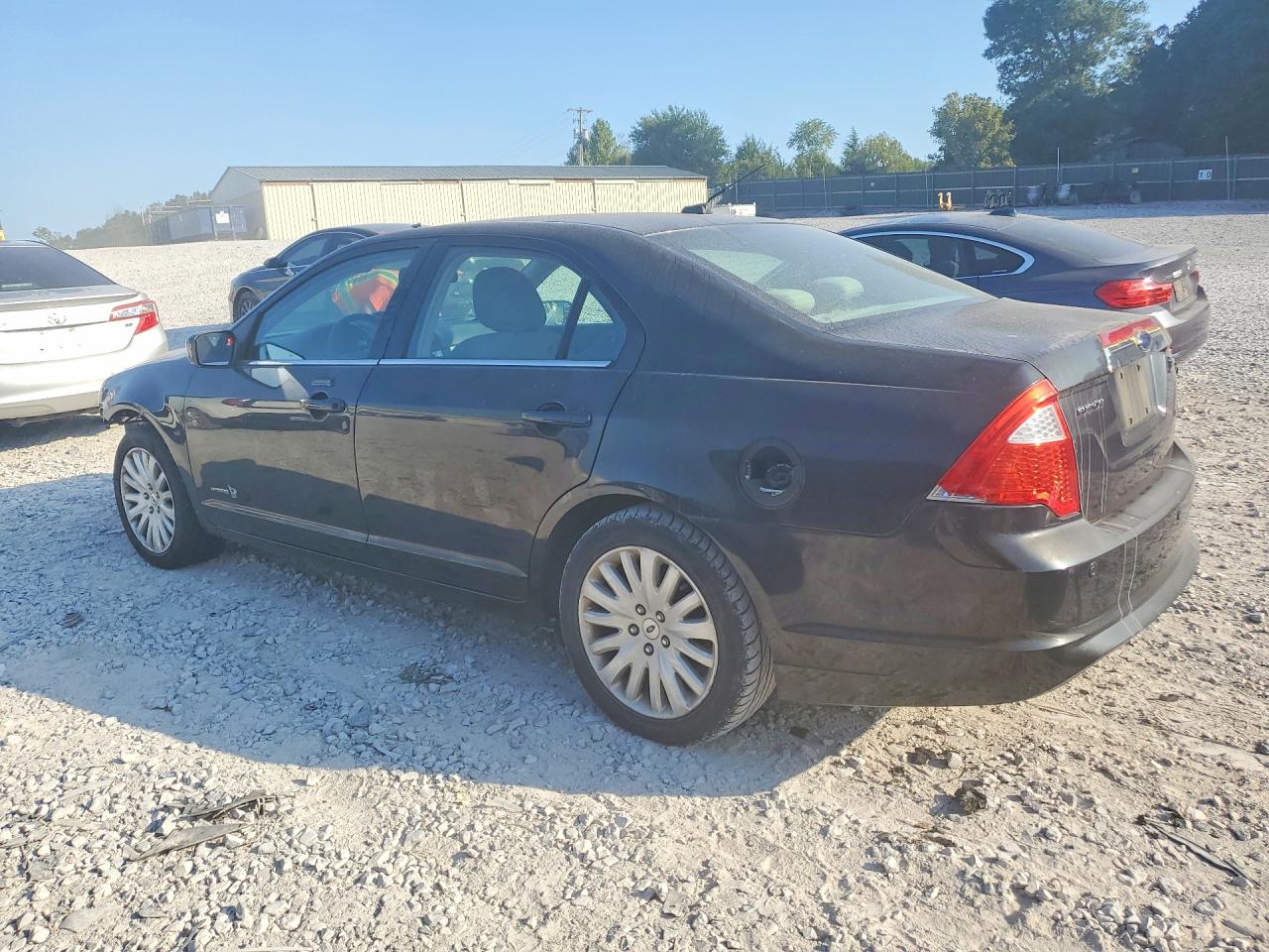 2010 Ford Fusion Hybrid Black vin: 3FADP0L32AR176705