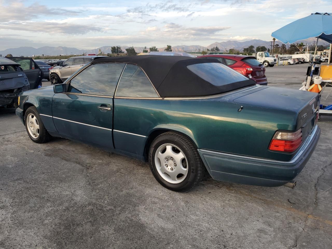 1995 Mercedes-benz E 320 Green vin: WDBEA66E5SC277008
