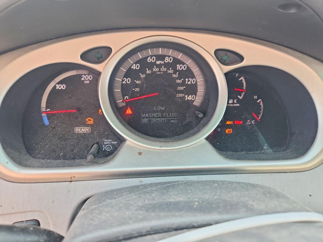 2006 Toyota Highlander Hybrid Black vin: JTEEW21A260021976