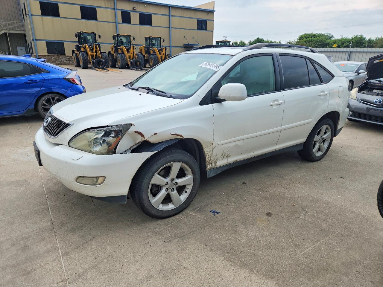 2004 Lexus Rx 330 White vin: JTJHA31U840065166