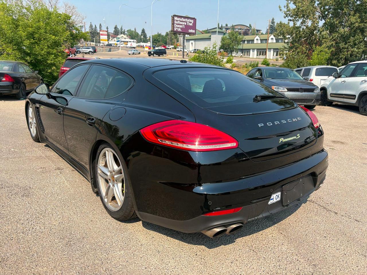 2014 Porsche Panamera S Hybrid Черный vin: WP0AD2A72EL044989