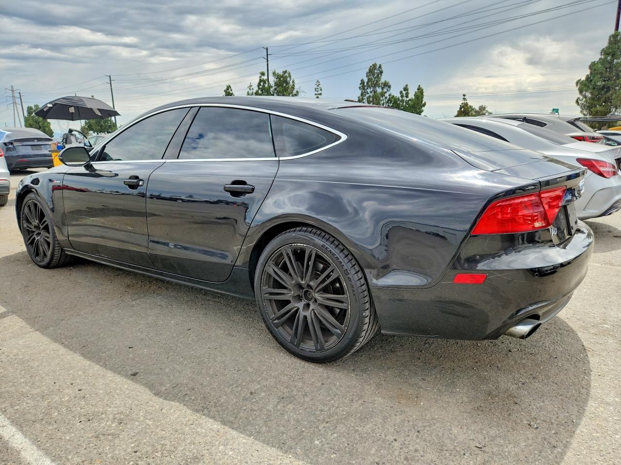 2012 Audi A7 Prestige Black vin: WAUSGAFC5CN002164