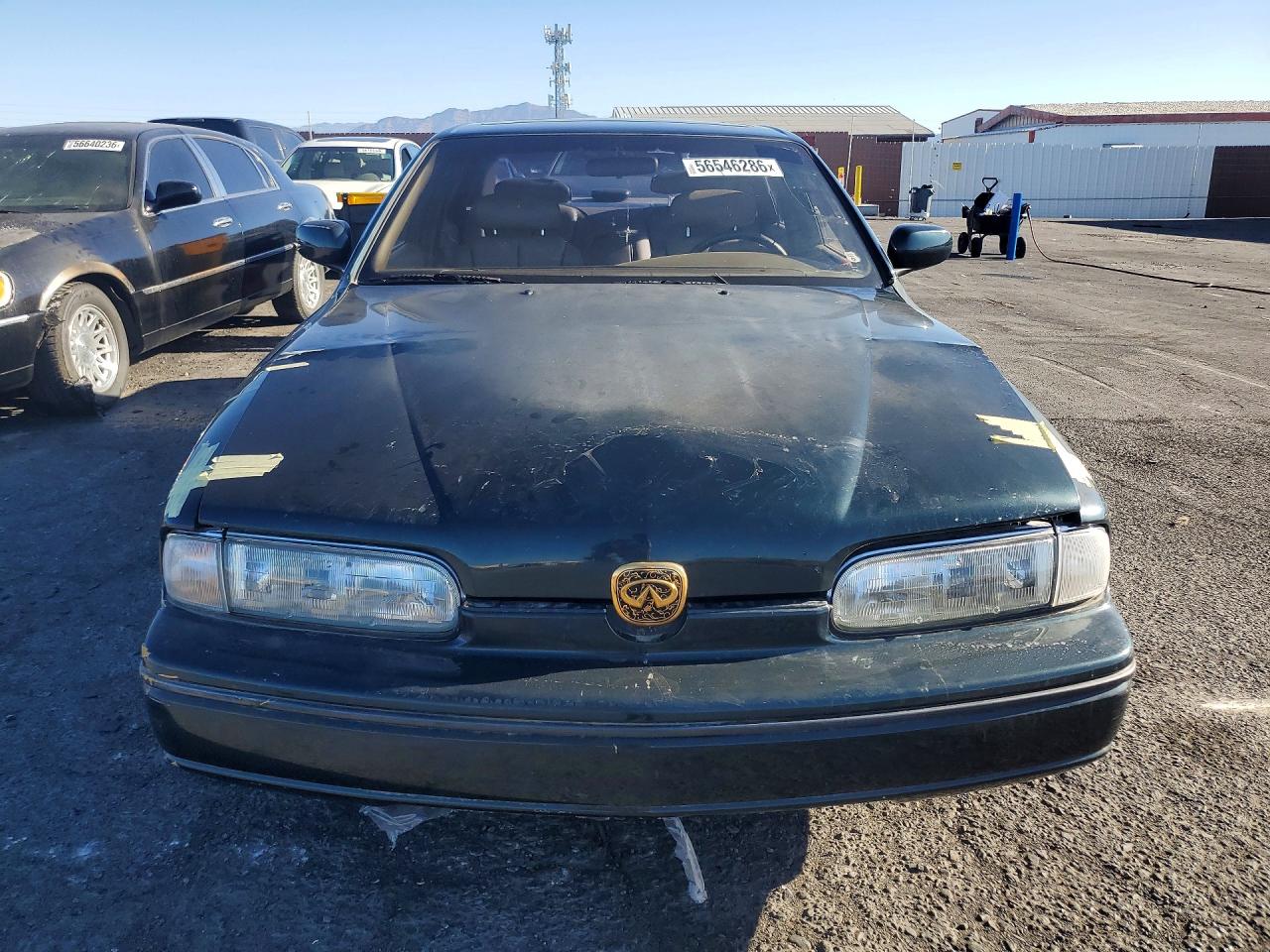 1991 Infiniti Q45 Base Green vin: JNKNG01C8MM103500