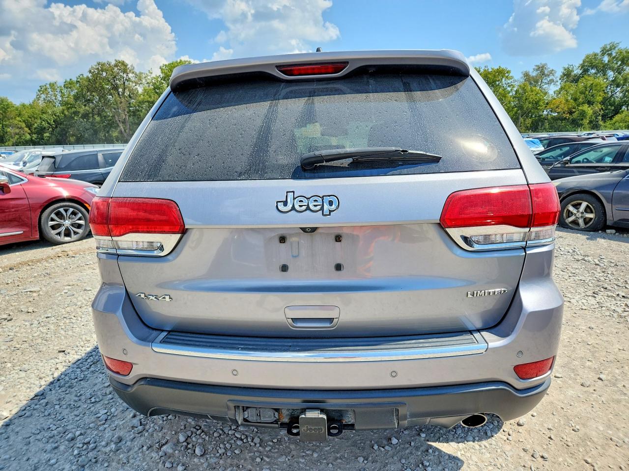 2015 Jeep Grand Cherokee Limited Silver vin: 1C4RJFBG3FC604635