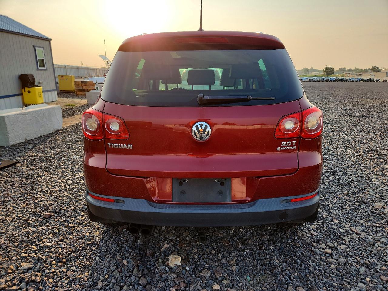 2011 Volkswagen Tiguan S Red vin: WVGBV7AX2BW001063