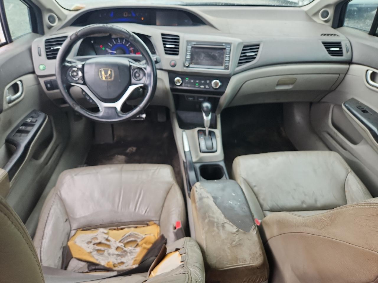 2012 Honda Civic Черный vin: 19XFB2F95CE004420