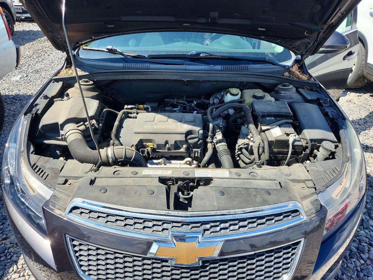 2014 Chevrolet Cruze Gray vin: 1G1PC5SB0E7357073
