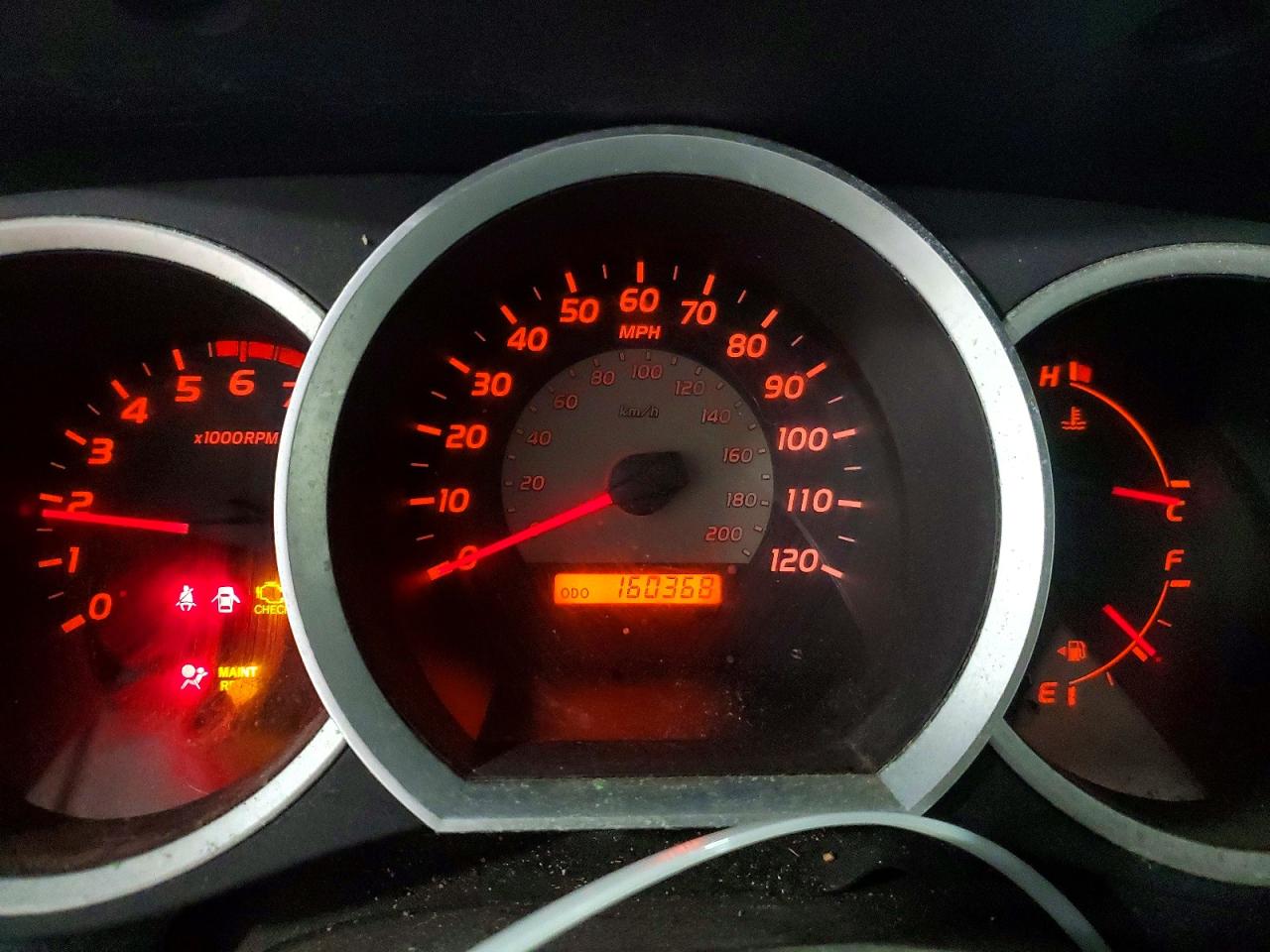 2005 Toyota Tacoma Base Maroon vin: 5TENX22N55Z052365