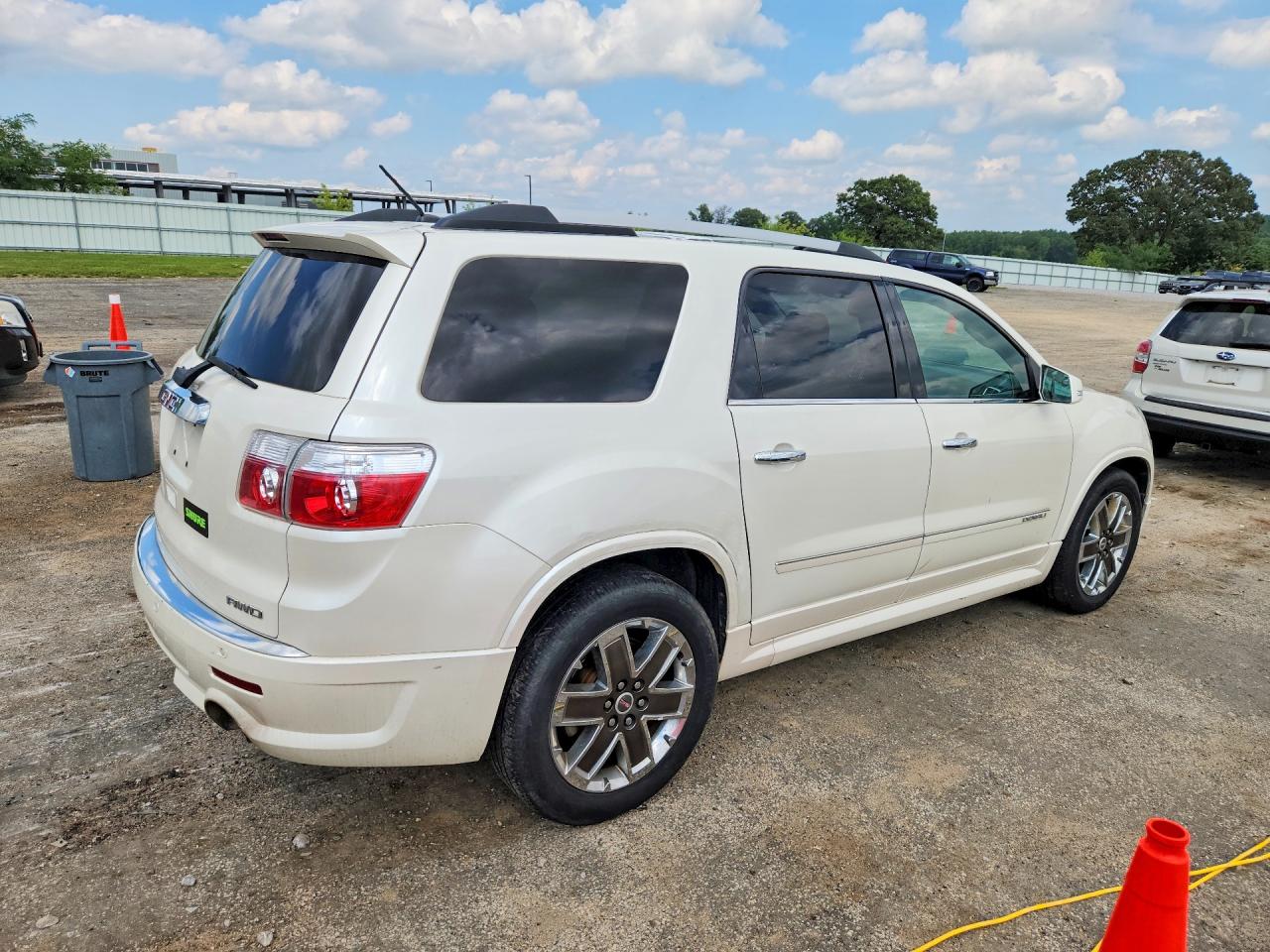 2012 Gmc Acadia Denali Белый vin: 1GKKVTED3CJ200655