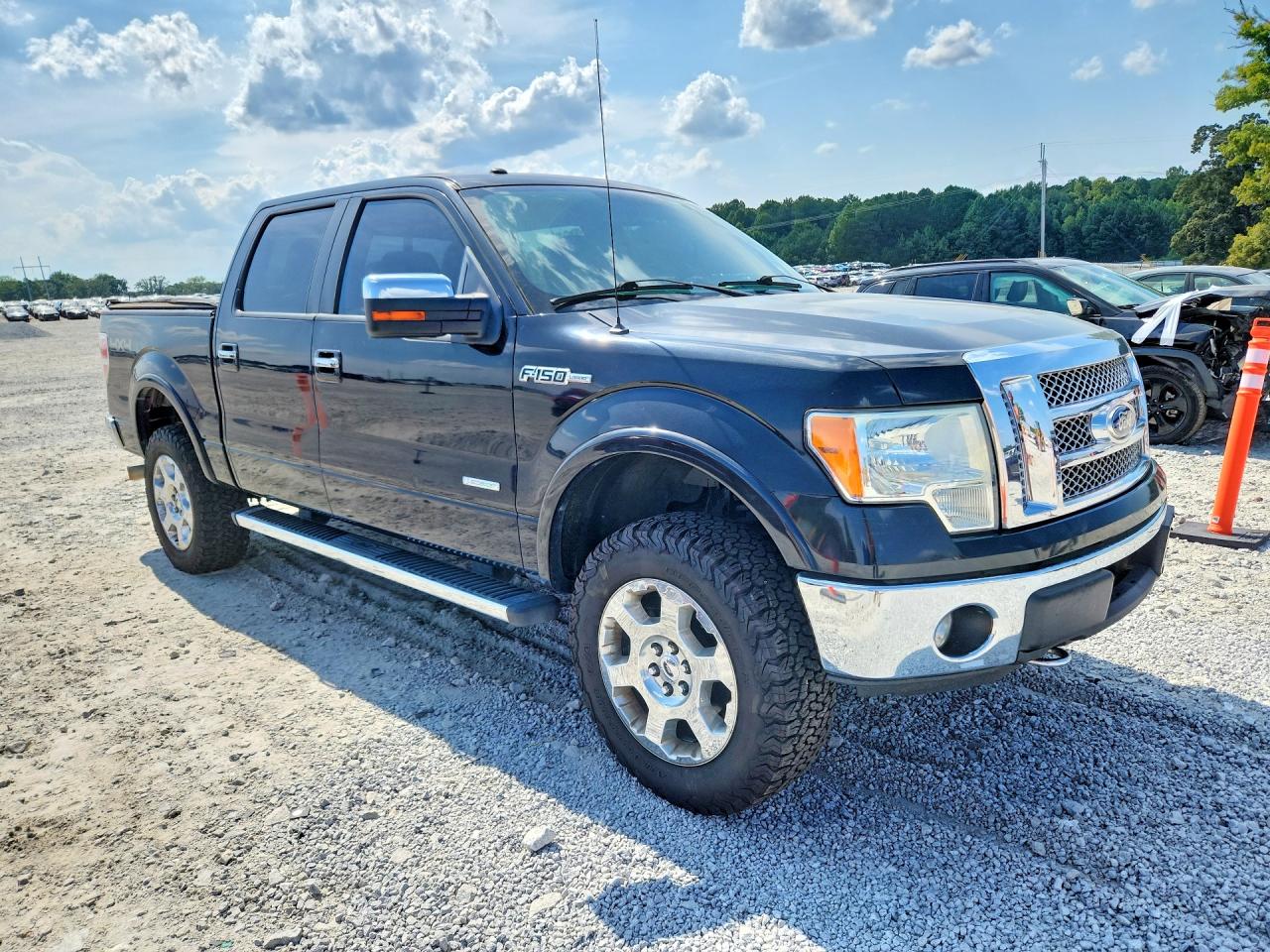 2011 Ford F150 Supercrew Black vin: 1FTFW1ET3BKD57987