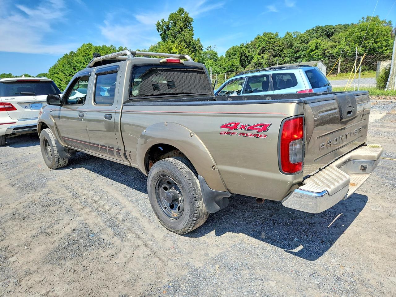 2002 Nissan Frontier Xe-v6 Серый vin: 1N6ED29Y02C331531