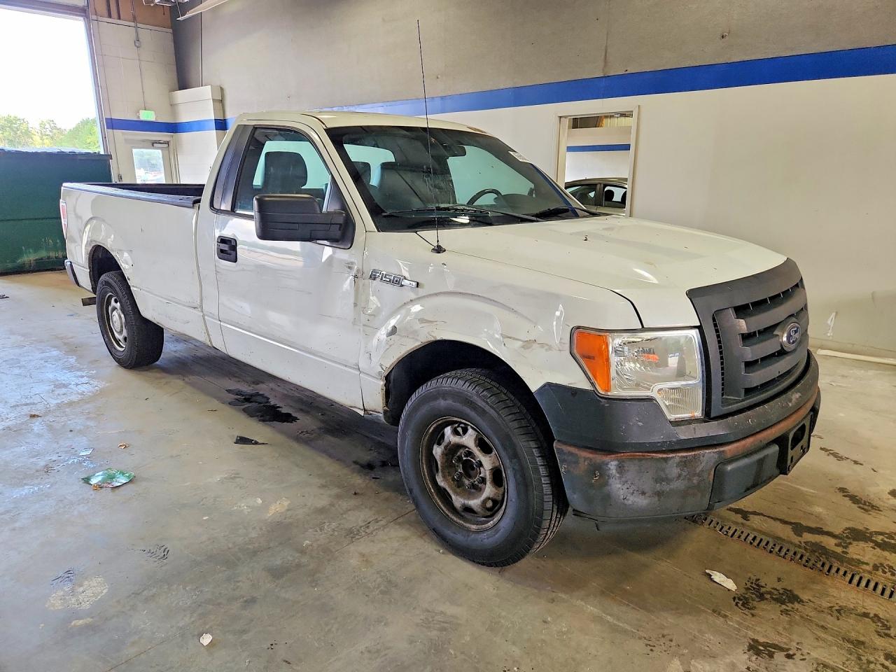 2012 Ford F150 White vin: 1FTMF1CM4CKD58568