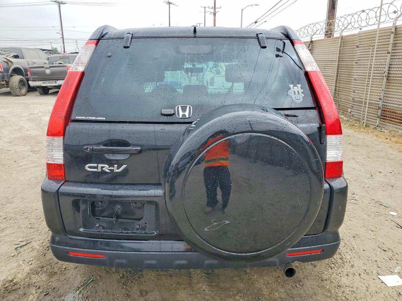2006 Honda Cr-v Se Black vin: JHLRD789X6C012755