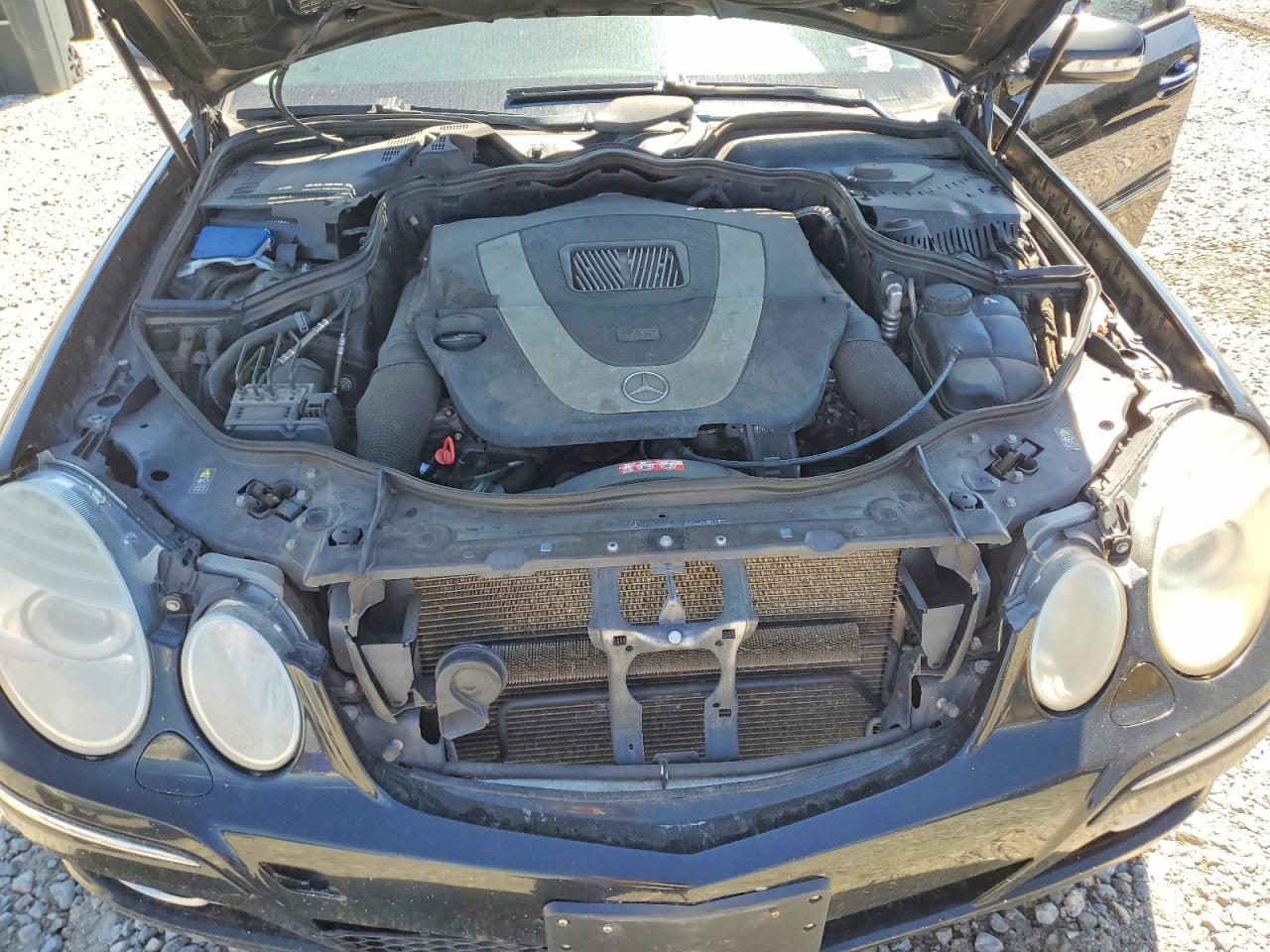 2007 Mercedes-benz E 350 4matic Black vin: WDBUF87X17B170592