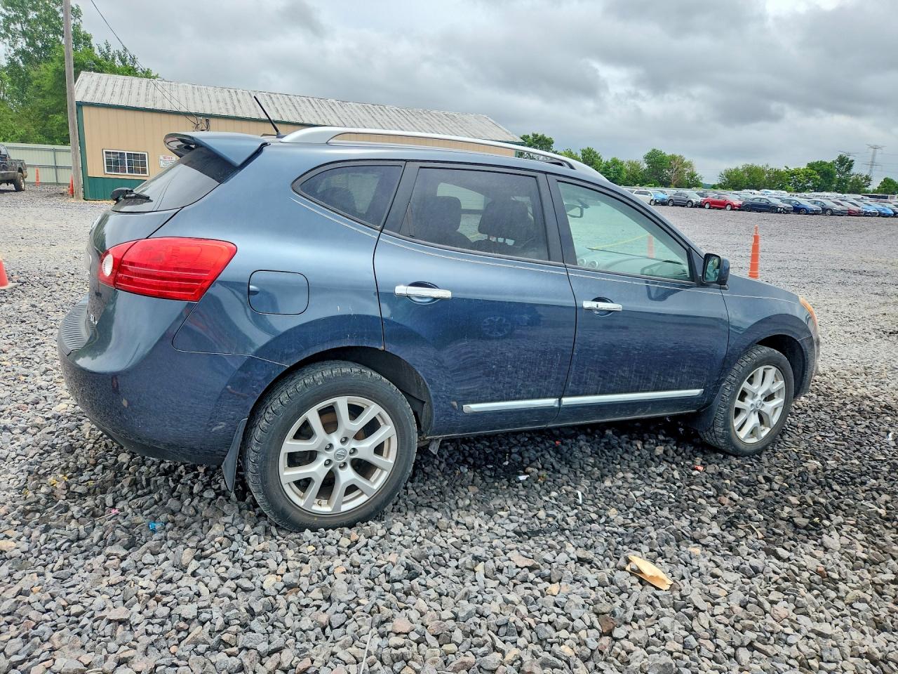 2012 Nissan Rogue S Blue vin: JN8AS5MV4CW354983