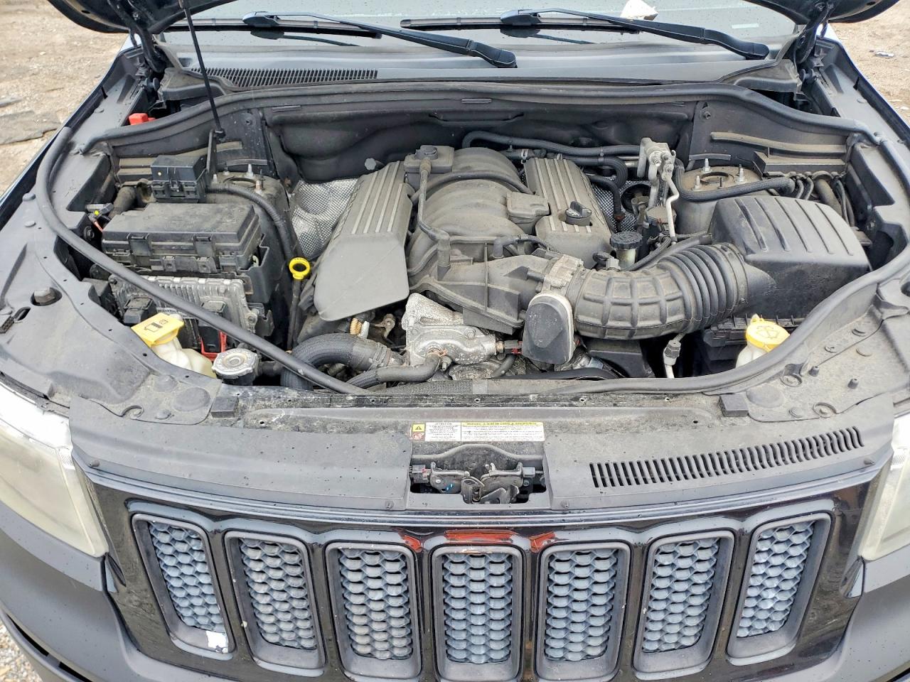 2012 Jeep Grand Cherokee Srt-8 Black vin: 1C4RJFDJ4CC352088