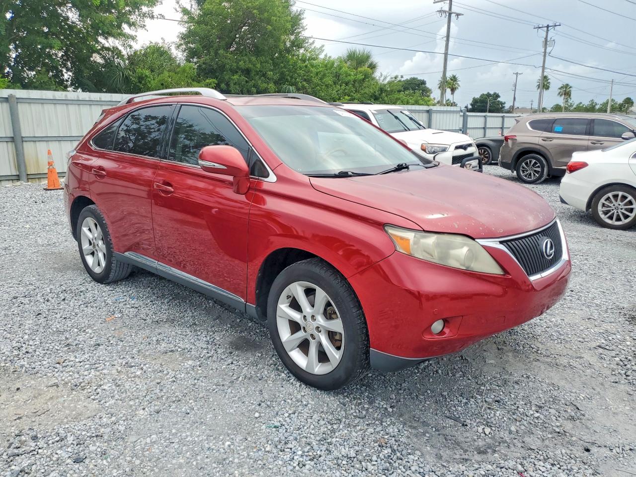 2010 Lexus Rx 350 Red vin: 2T2ZK1BA7AC022934