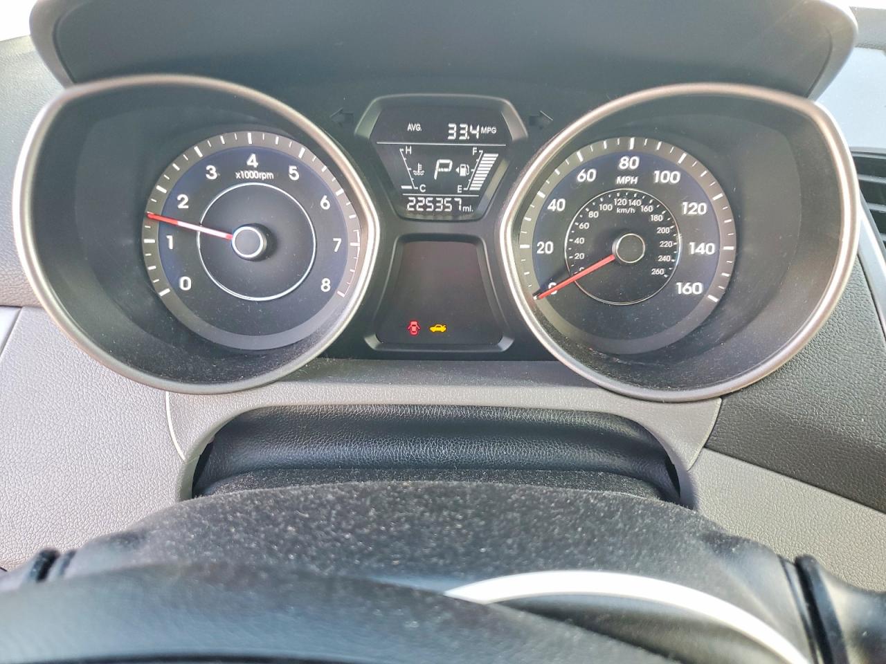 2014 Hyundai Elantra Se Blue vin: 5NPDH4AE8EH485669