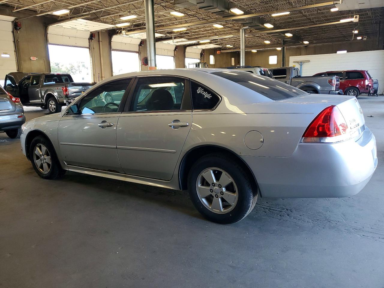 2011 Chevrolet Impala Lt Gray vin: 2G1WG5EK6B1271142
