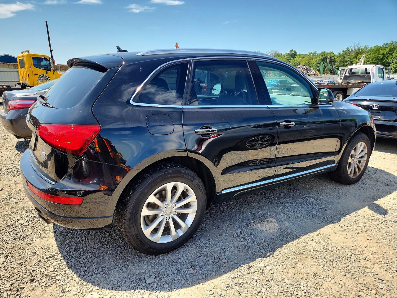 2015 Audi Q5 Premium Plus Black vin: WA1LFAFPXFA088283