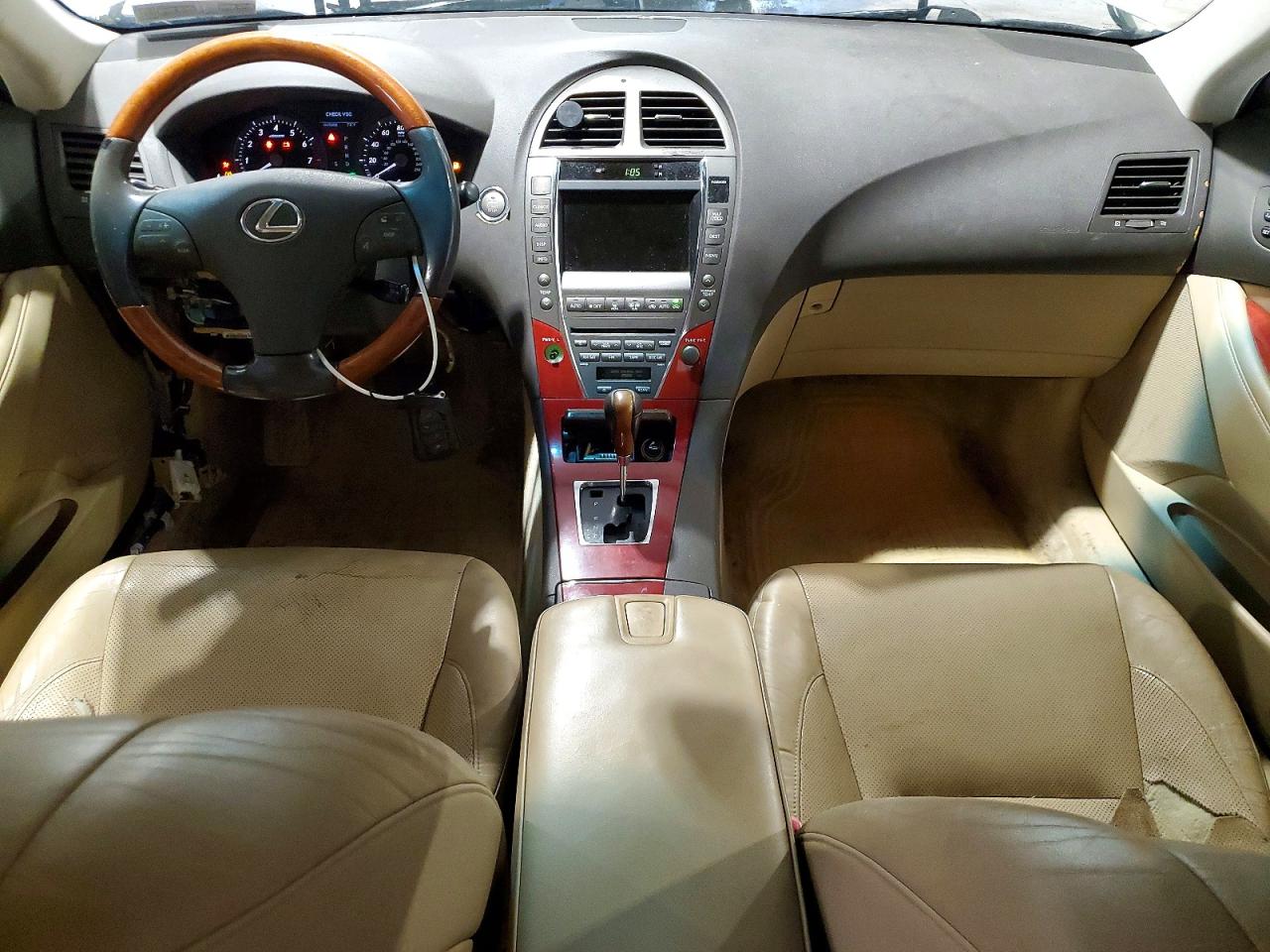 2007 Lexus Es 350 White vin: JTHBJ46G672051713