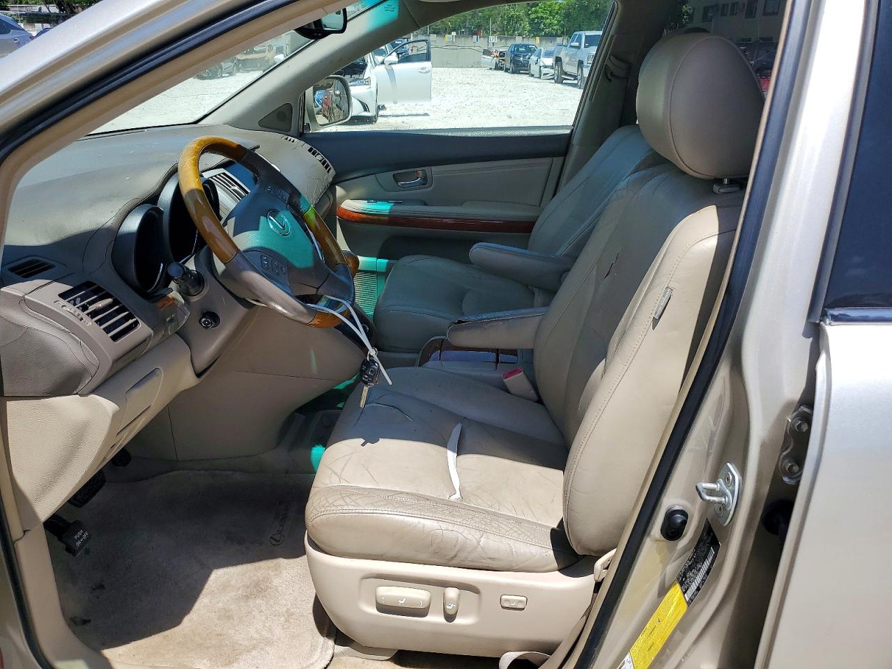 2007 Lexus Rx 350 Бежевый vin: JTJGK31U470001350
