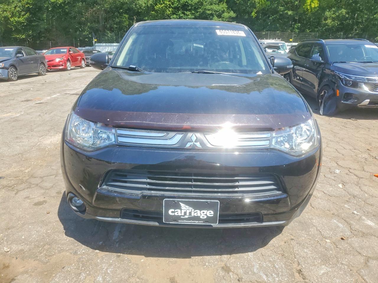 2014 Mitsubishi Outlander Se Black vin: JA4AD3A37EZ007043