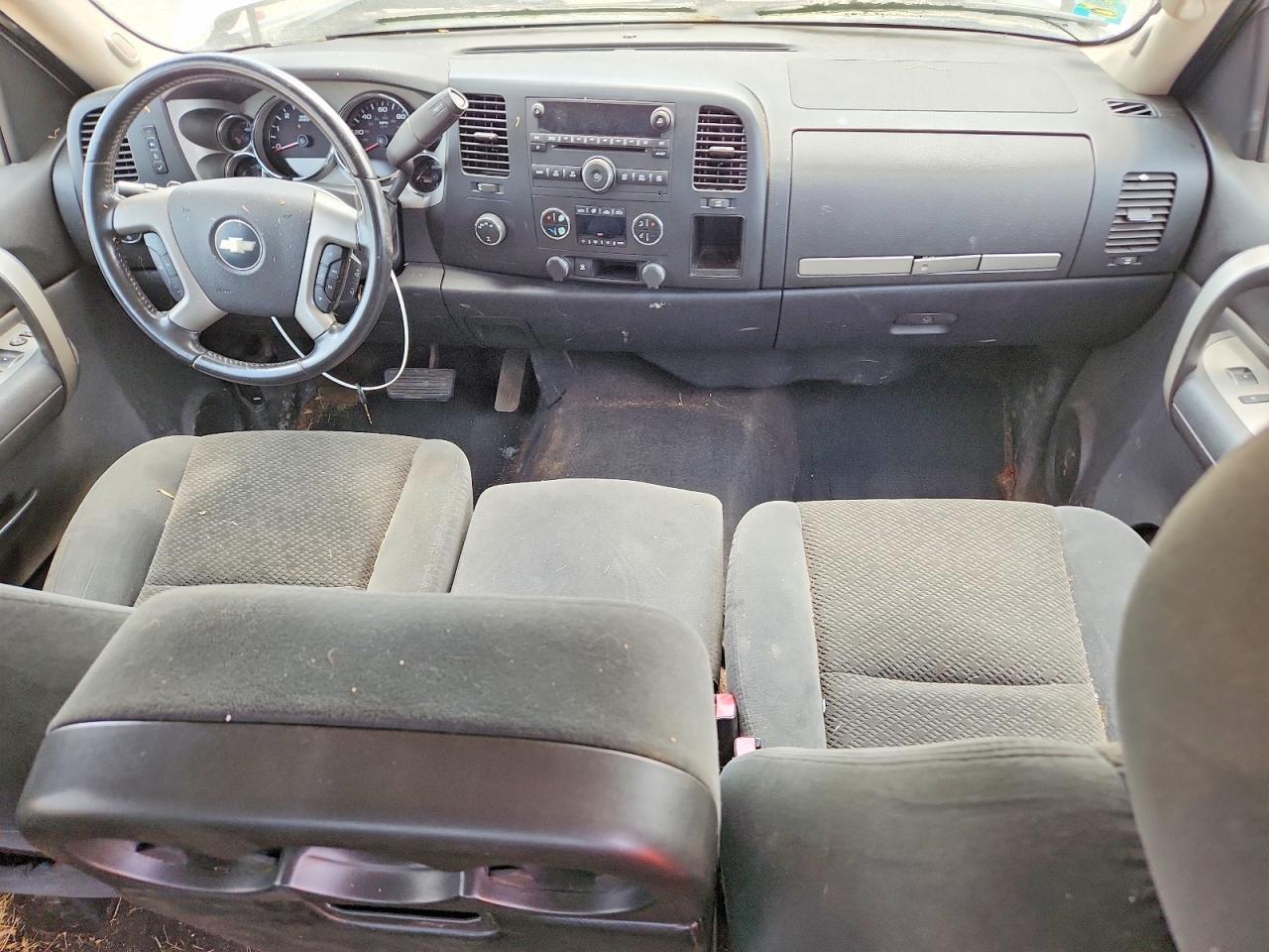 2007 Chevrolet Silverado K1500 Crew Cab White vin: 2GCEK13CX71590573