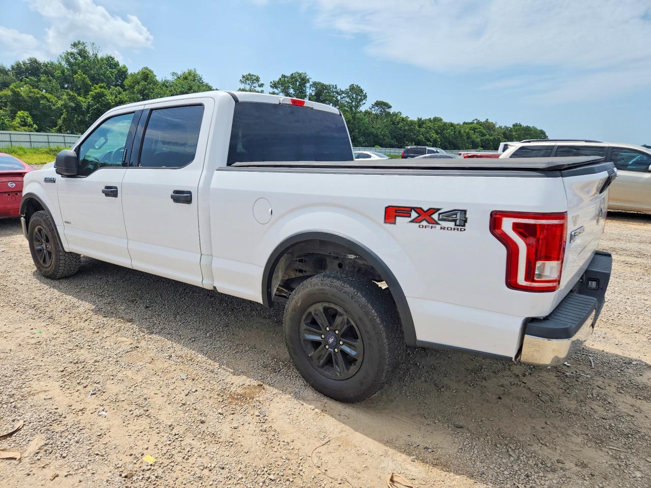 2015 Ford F150 Supercrew Белый vin: 1FTFW1EG3FKD85295