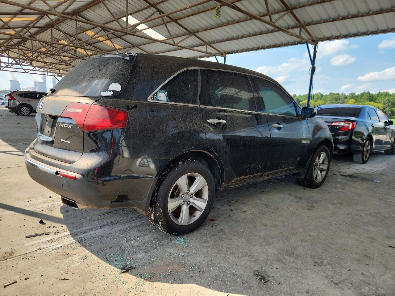 2011 Acura Mdx Technology Black vin: 2HNYD2H63BH501470