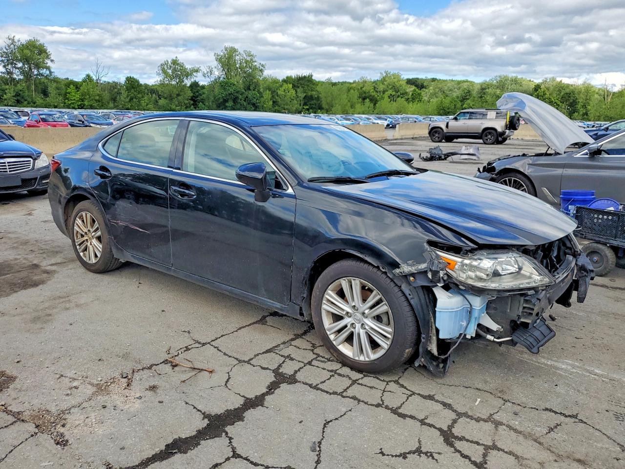 2014 Lexus Es 350 Black vin: JTHBK1GG5E2088825