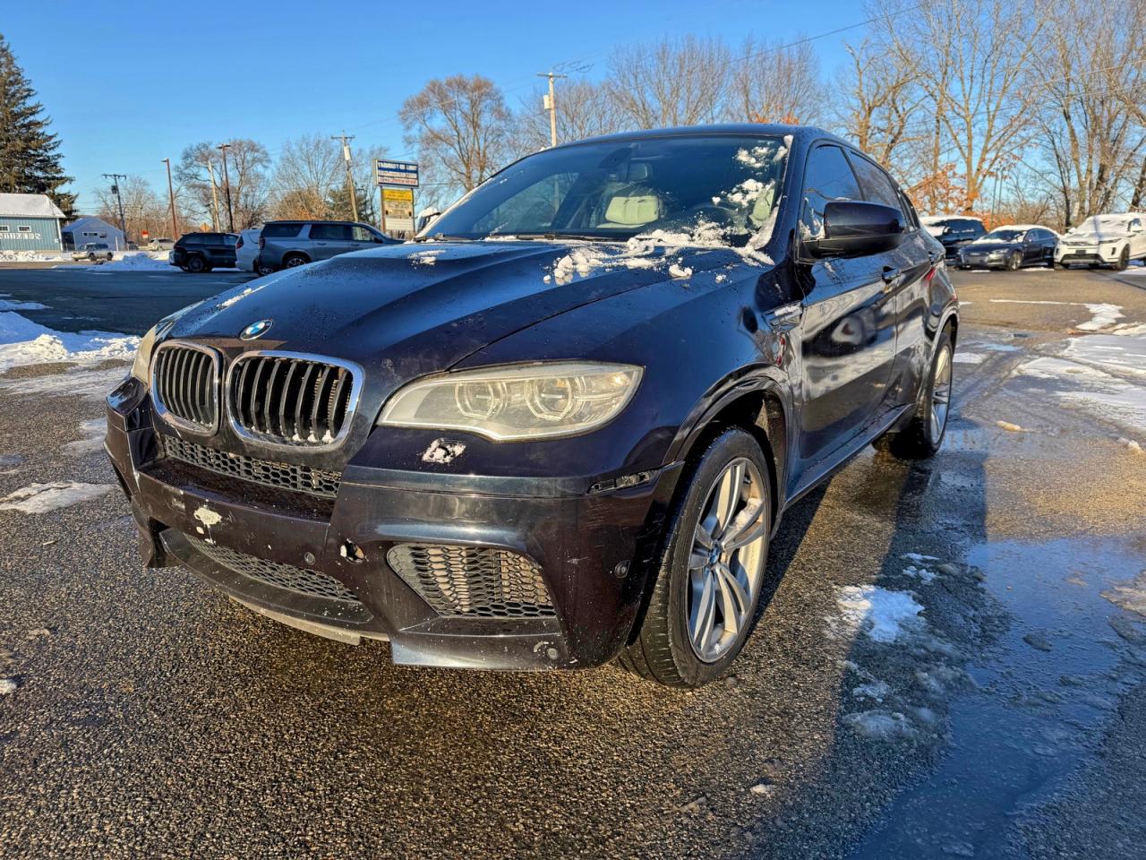 2014 Bmw X6 M Черный vin: 5YMGZ0C56E0C40215