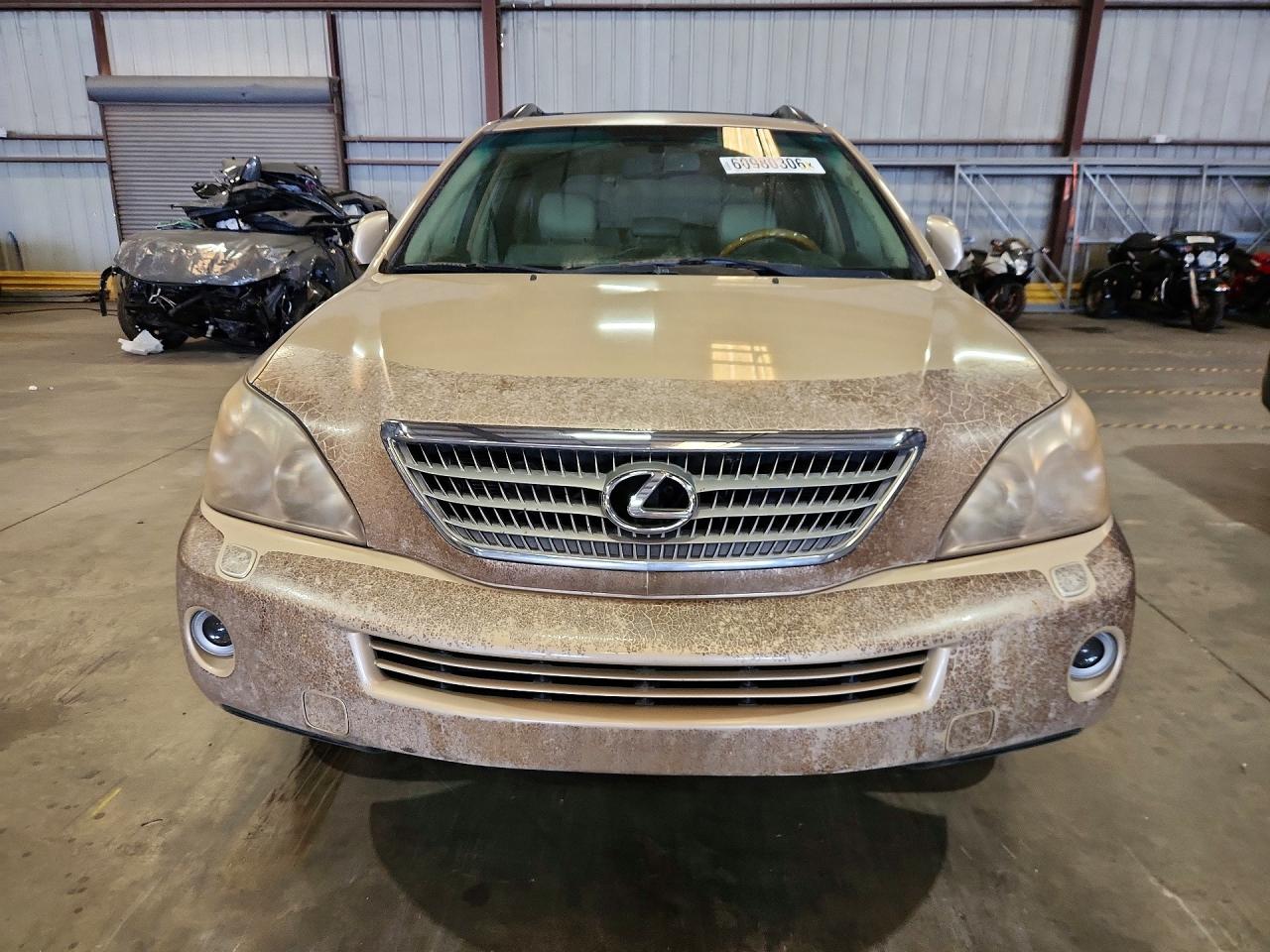 2008 Lexus Rx 400h Gold vin: JTJGW31U682007029