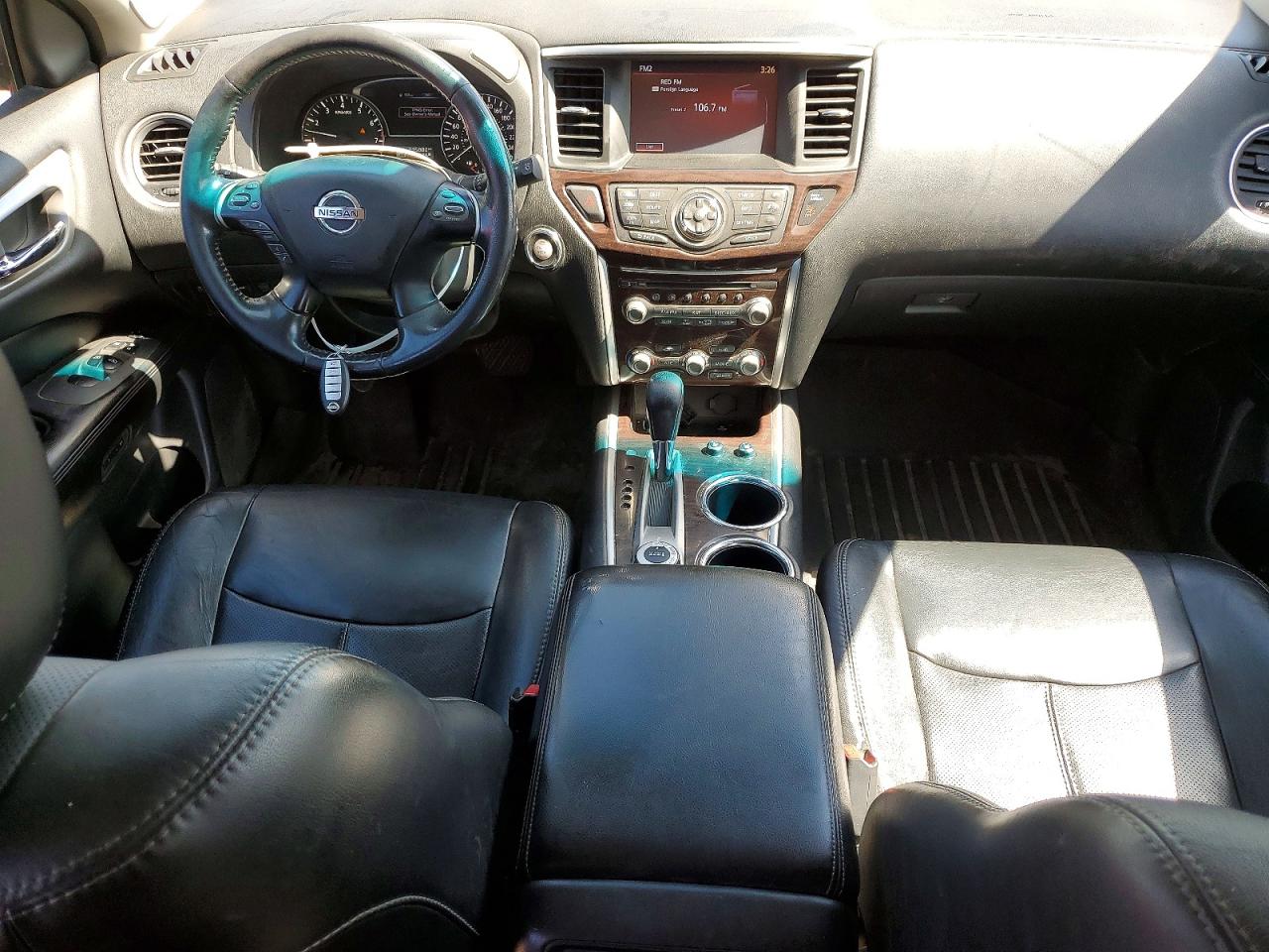 2014 Nissan Pathfinder S Blue vin: 5N1AR2MM5EC648521
