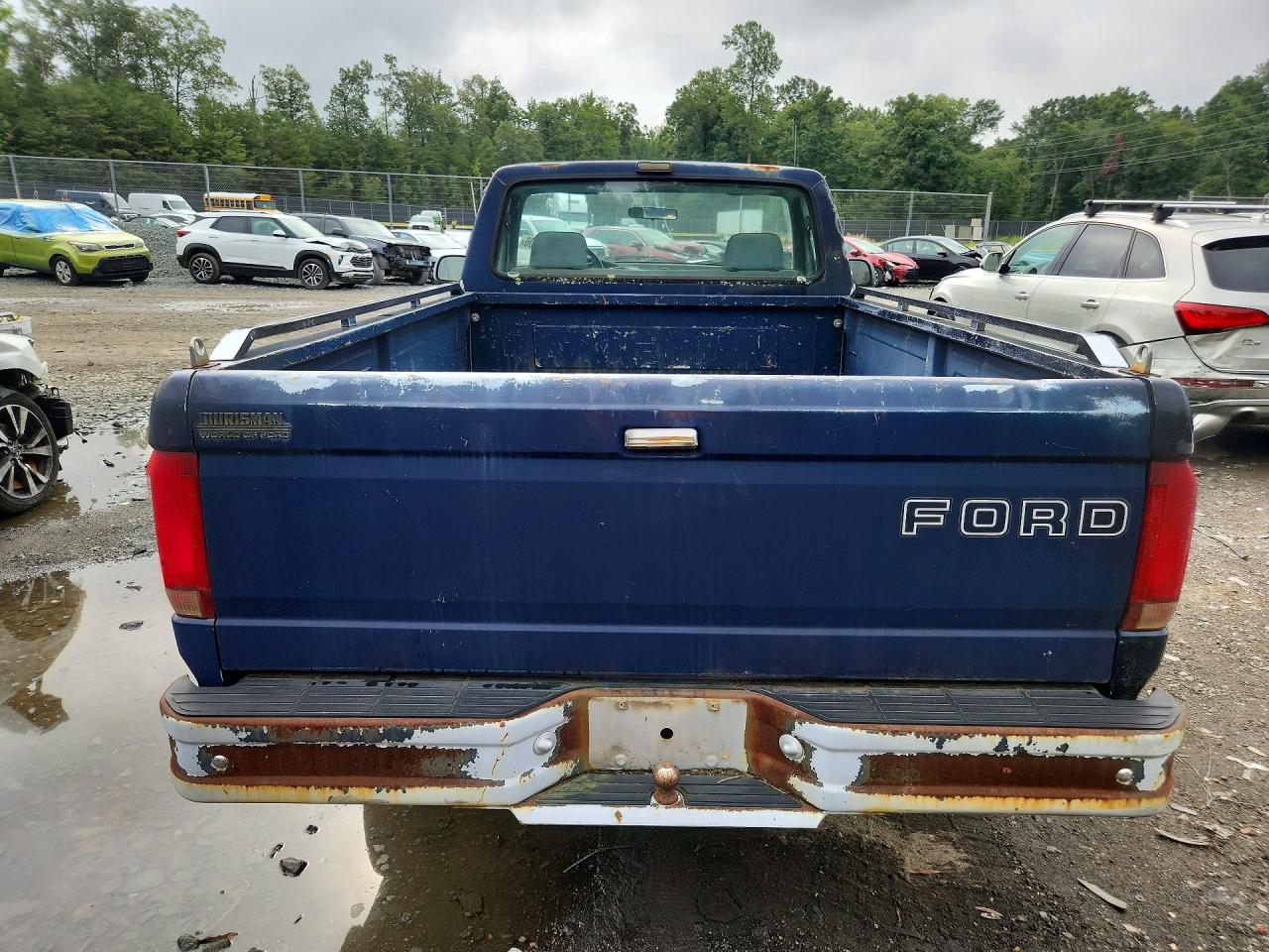 1993 Ford F150 Blue vin: 1FTEF15N5PNB08643