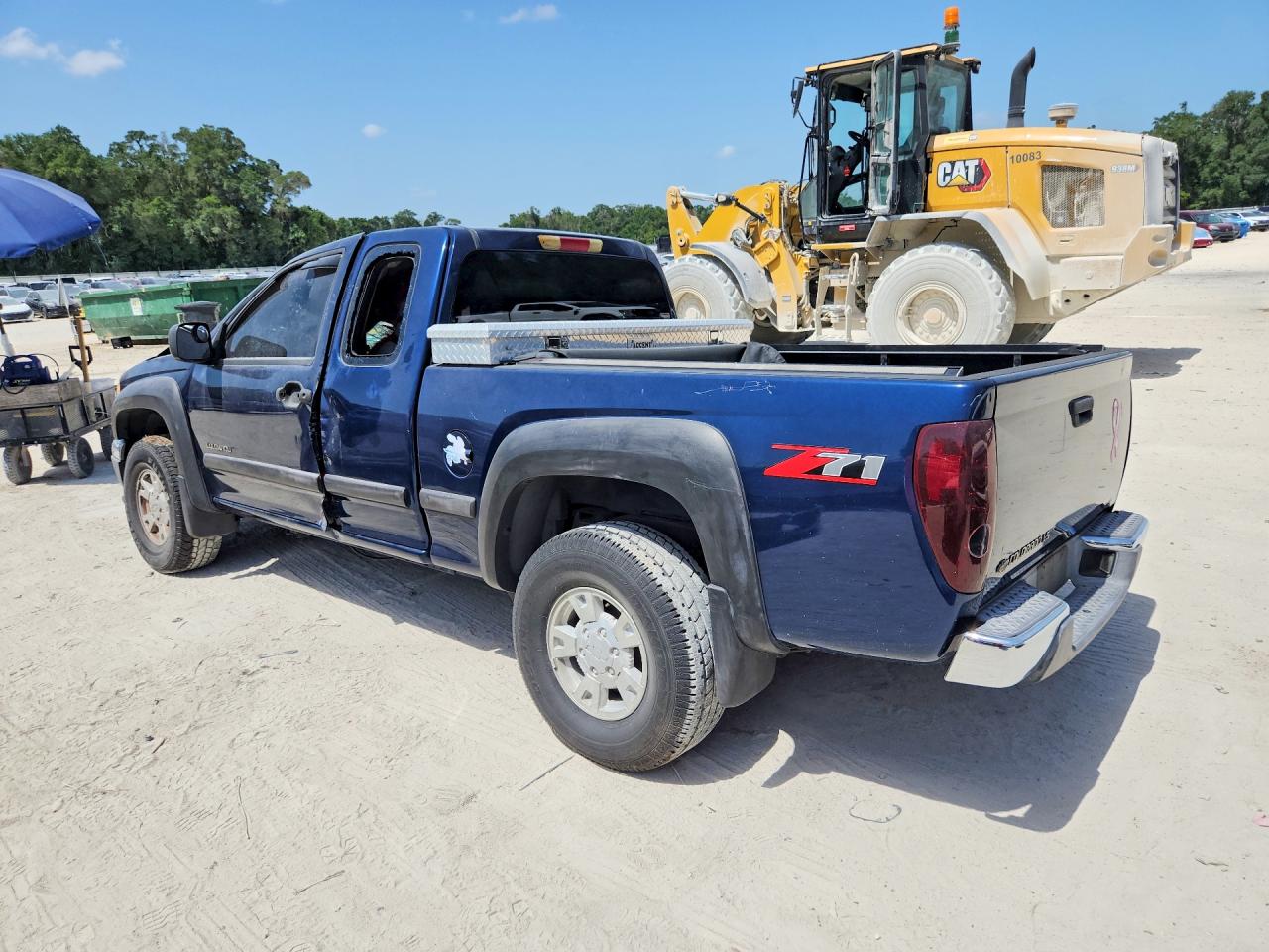 2004 Chevrolet Colorado Синий vin: 1GCDS196148192626