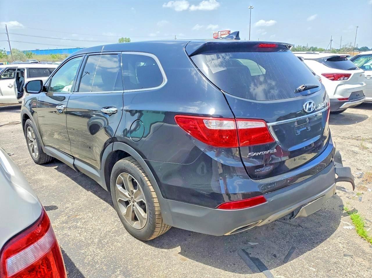 2013 Hyundai Santa Fe Gls Black vin: KM8SMDHF8DU011870