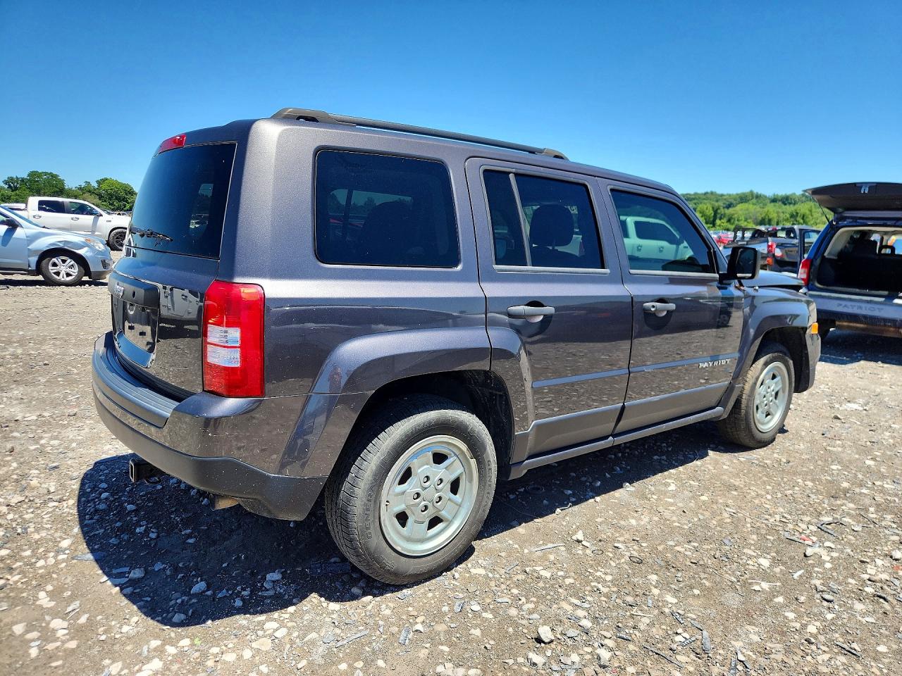 2016 Jeep Patriot Sport Gray vin: 1C4NJPBB4GD601473
