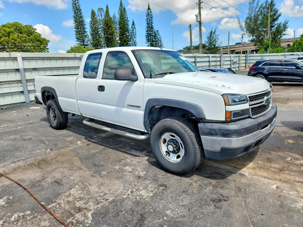 2006 Chevrolet Silverado C2500 Heavy Duty White vin: 1GCHC29U96E234631