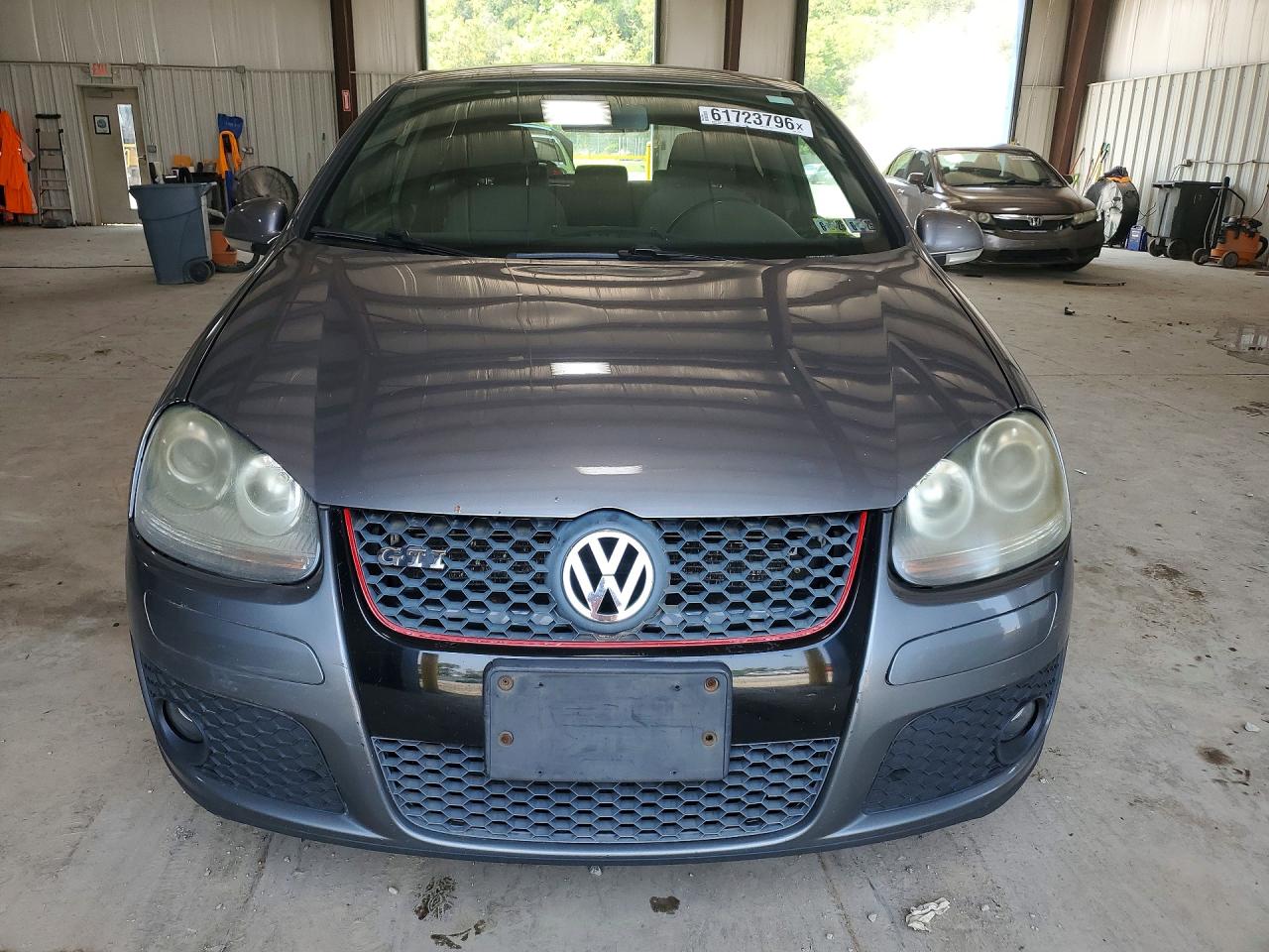 2008 Volkswagen Gti Gray vin: WVWEV71K58W141381