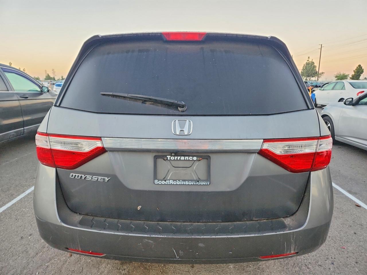 2012 Honda Odyssey Exl Gray vin: 5FNRL5H6XCB061530