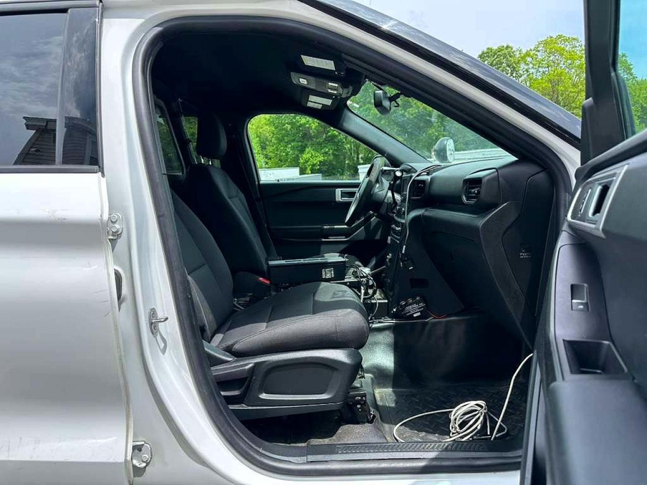 2022 Ford Explorer Police Interceptor Белый vin: 1FM5K8AW7NNA02285