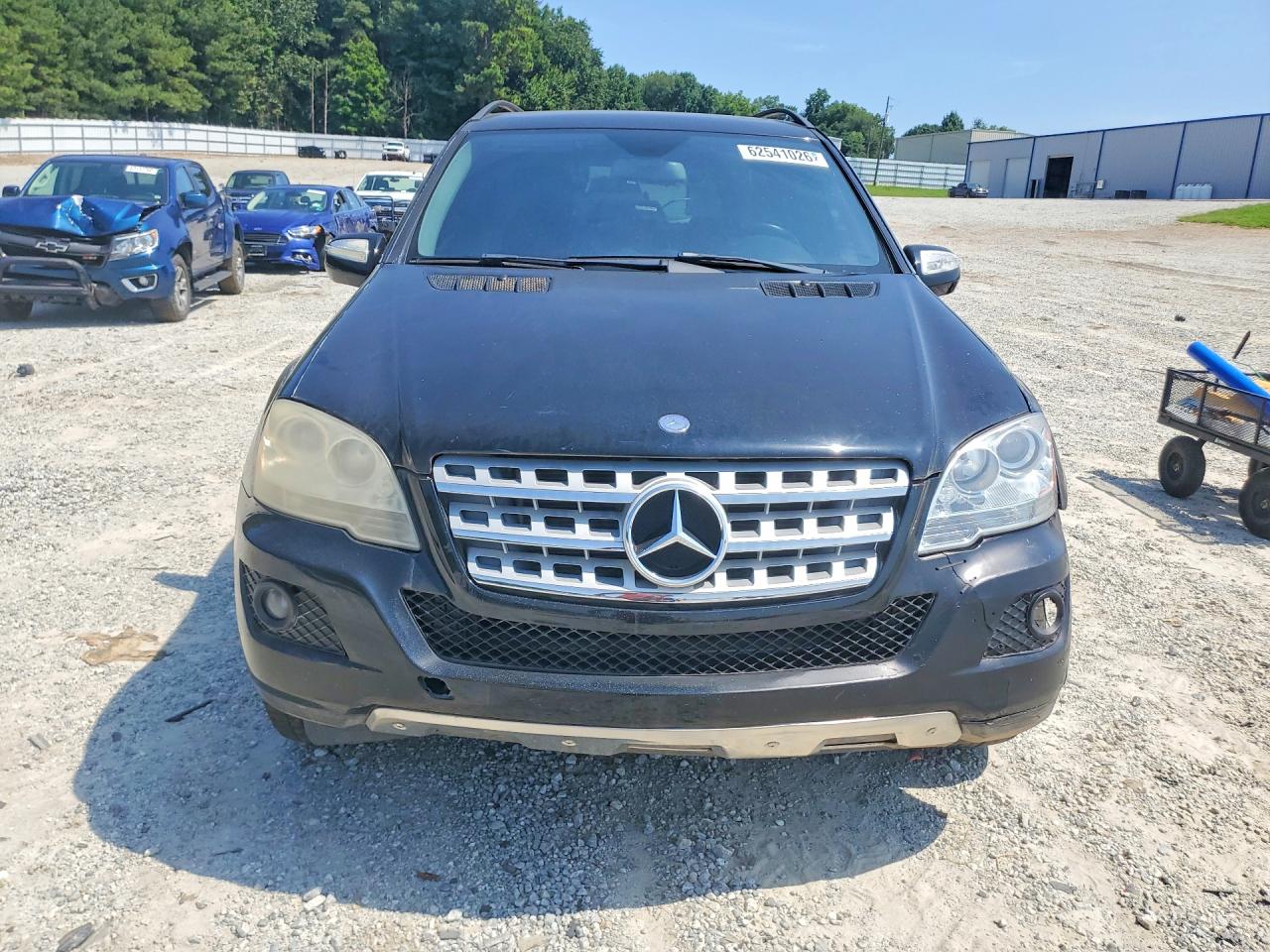 2010 Mercedes-benz Ml 350 Black vin: 4JGBB5GB8AA619301